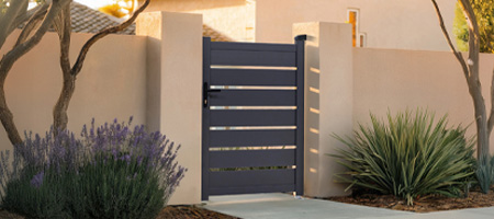 Portillon en aluminium